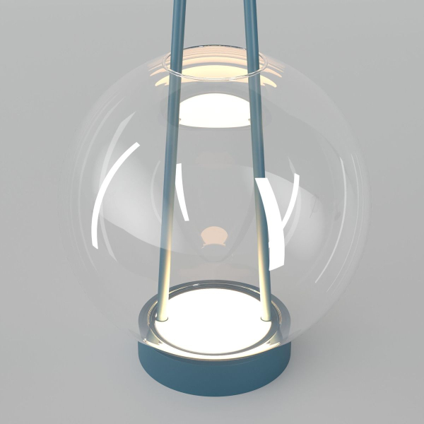 Настольная лампа Eurosvet Frasco 80507/1 синий