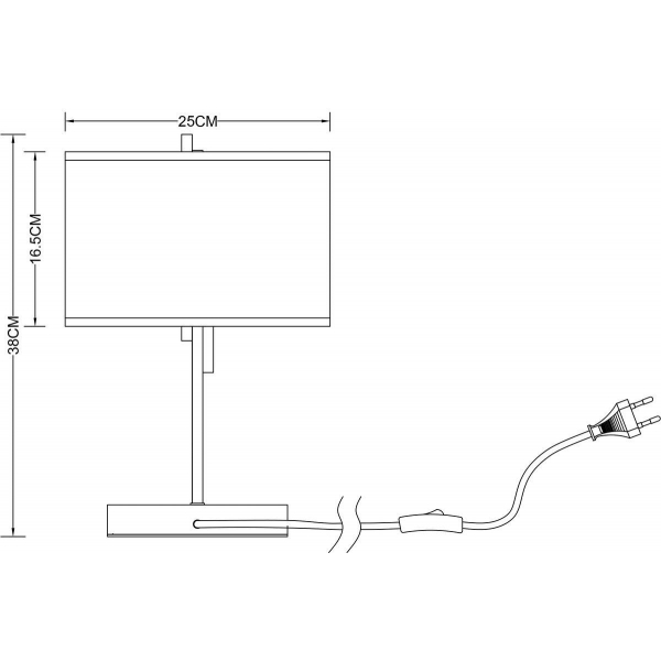 Настольная лампа Arte Lamp Julietta A5037LT-2CC Настольная лампа Arte Lamp Julietta A5037LT-2CC