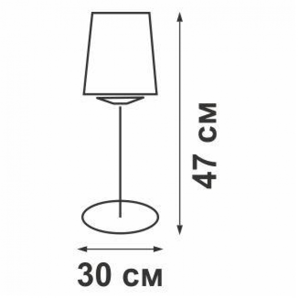 Настольная лампа Vitaluce V1792-1/1L Настольная лампа Vitaluce V1792-1/1L