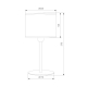 Настольная лампа TK Lighting 5552 Juta