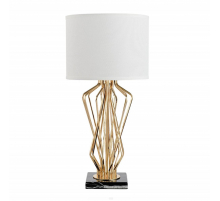 Настольная лампа Gerhort G32142/1T DMR+BRS WT