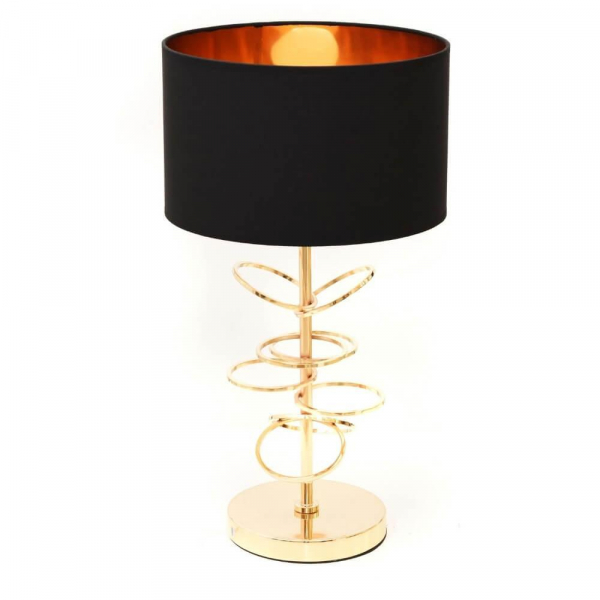 Настольная лампа Lumina Deco Milari LDT 5530 F.GD+BK Настольная лампа Lumina Deco Milari LDT 5530 F.GD+BK