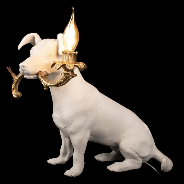 Настольная лампа Loft IT Dog 10312 White Настольная лампа Loft IT Dog 10312 White