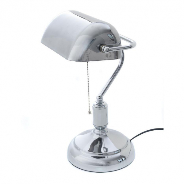 Настольная лампа Lumina Deco Banker LDT 305 CHR Настольная лампа Lumina Deco Banker LDT 305 CHR