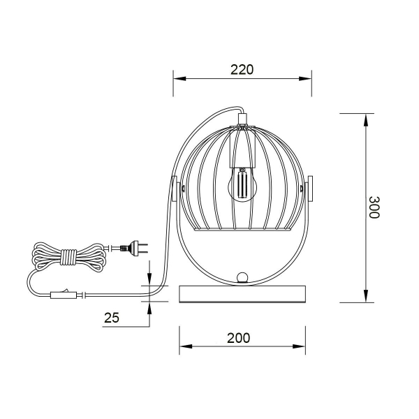 Настольная лампа Vele Luce Pasquale VL6251N01 Настольная лампа Vele Luce Pasquale VL6251N01