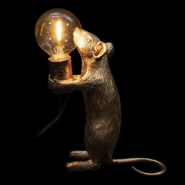 Настольная лампа Loft IT Mouse 10313 Gold Настольная лампа Loft IT Mouse 10313 Gold