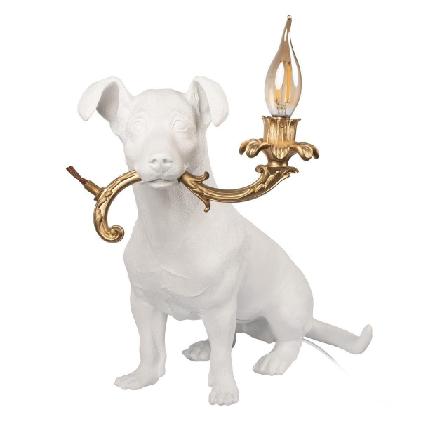 Настольная лампа Loft IT Dog 10312 White Настольная лампа Loft IT Dog 10312 White