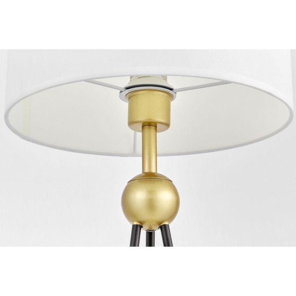 Настольная лампа Lumina Deco Belforte LDT 5527 GD+WT Настольная лампа Lumina Deco Belforte LDT 5527 GD+WT