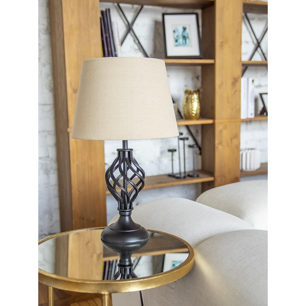 Настольная лампа Lucia Ковка черная 432 4606400510758