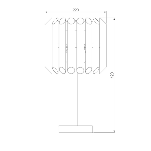 Настольная лампа Bogates Castellie 01106/3