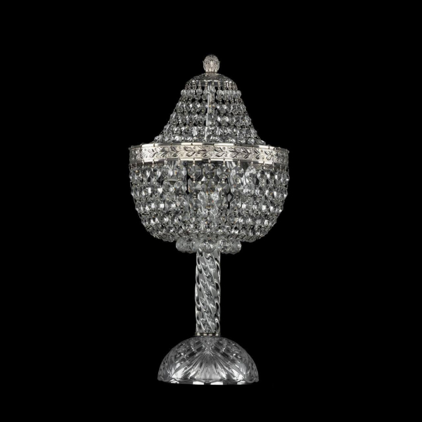 Настольная лампа Bohemia Ivele 19281L4/H/20IV Ni Настольная лампа Bohemia Ivele 19281L4/H/20IV Ni