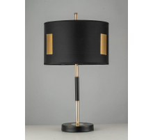Настольная лампа Arti Lampadari Oggebio E 4.1.T2 BKG