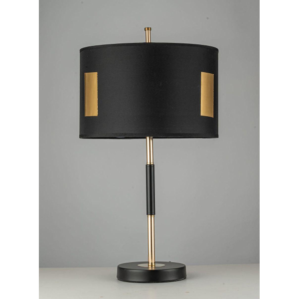 Настольная лампа Arti Lampadari Oggebio E 4.1.T2 BKG