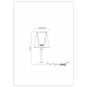 Настольная лампа Arte Lamp Kensington A4098LT-1CC