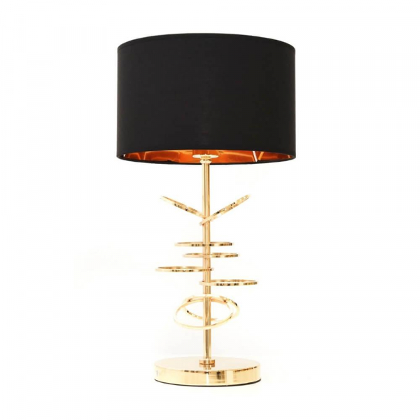 Настольная лампа Lumina Deco Milari LDT 5530 F.GD+BK Настольная лампа Lumina Deco Milari LDT 5530 F.GD+BK