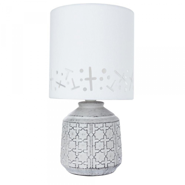 Настольная лампа Arte Lamp Bunda A4007LT-1GY Настольная лампа Arte Lamp Bunda A4007LT-1GY