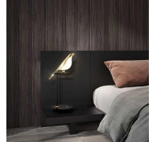 Настольная лампа Alfa Light F3824-11 BK+GD LED 3000K
