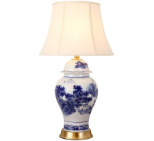 Настольная лампа Loft-Concept Blue  White Chinoiserie 43.1270-0 68780