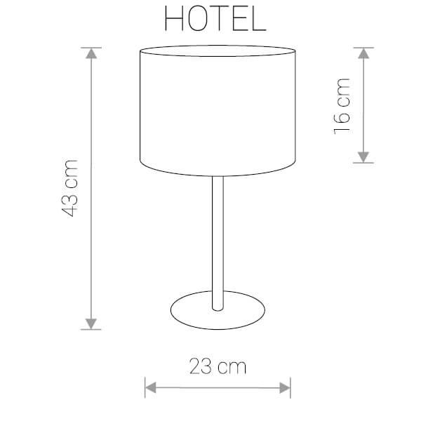 Настольная лампа Nowodvorski Hotel 9301 Настольная лампа Nowodvorski Hotel 9301