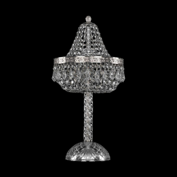 Настольная лампа Bohemia Ivele 19011L4/H/25IV Ni Настольная лампа Bohemia Ivele 19011L4/H/25IV Ni