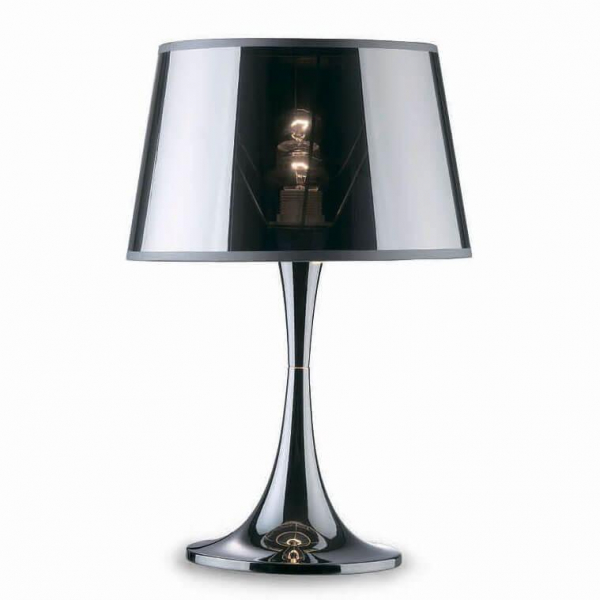 Настольная лампа Ideal Lux London Tl1 Big Cromo 032375 Настольная лампа Ideal Lux London Tl1 Big Cromo 032375