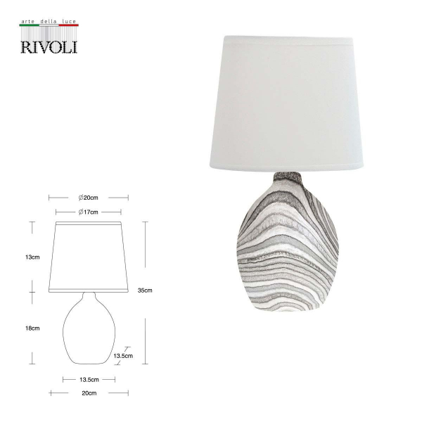 Настольная лампа Rivoli Chimera 7072-502 Б0057274 Настольная лампа Rivoli Chimera 7072-502 Б0057274