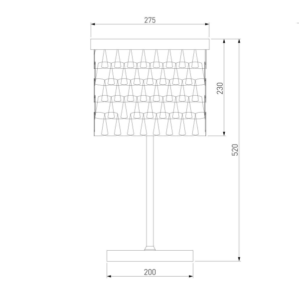 Настольная лампа Bogates Corazza 01103/4 Настольная лампа Bogates Corazza 01103/4