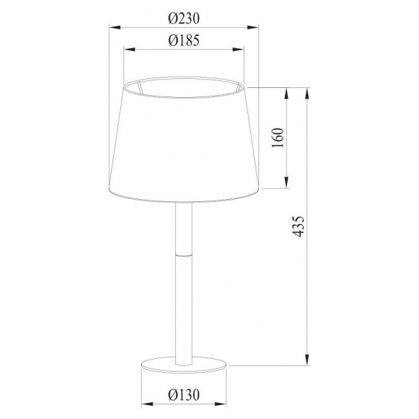 Настольная лампа Arte Lamp Connor A2102LT-1WH Настольная лампа Arte Lamp Connor A2102LT-1WH