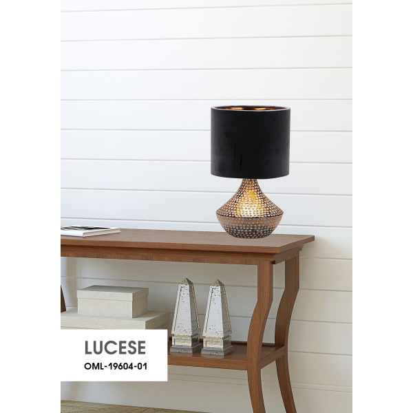 Настольная лампа Omnilux Lucese OML-19604-01 Настольная лампа Omnilux Lucese OML-19604-01