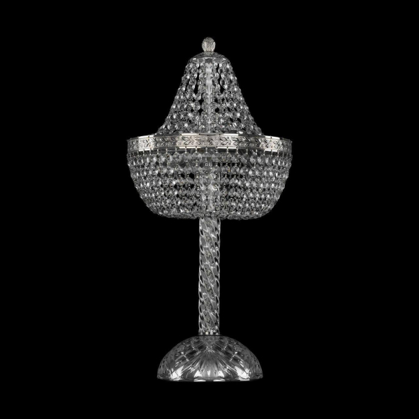 Настольная лампа Bohemia Ivele 19051L4/H/25IV Ni Настольная лампа Bohemia Ivele 19051L4/H/25IV Ni
