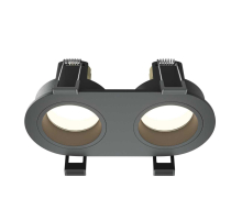 Встраиваемый светильник Maytoni Technical DL126-02-GU10-B