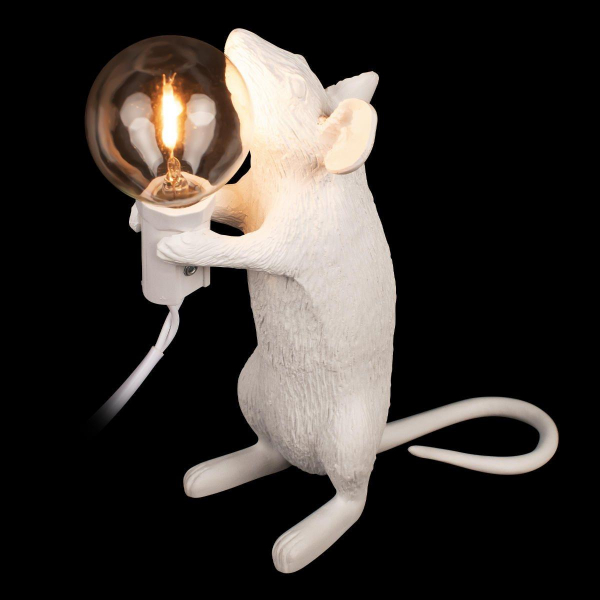 Настольная лампа Loft IT Mouse 10313 White Настольная лампа Loft IT Mouse 10313 White