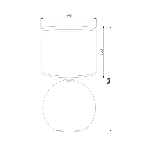 Настольная лампа TK Lighting 5079 Palla Настольная лампа TK Lighting 5079 Palla