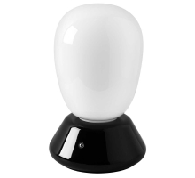 Настольная лампа диммируемая 10W 3000K матовый/черный Uovo III Lightstar 807917