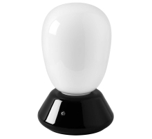 Настольная лампа диммируемая 10W 3000K матовый/черный Uovo III Lightstar 807917
