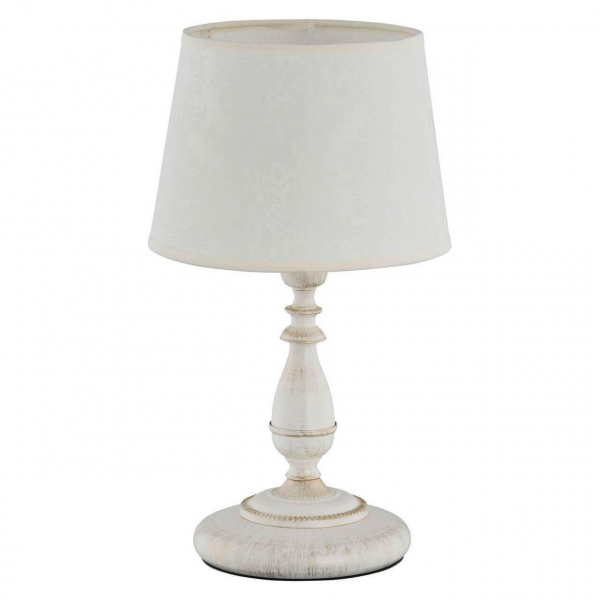 Настольная лампа Adilux Roksana White 18538 Настольная лампа Adilux Roksana White 18538