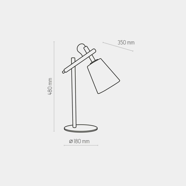 Настольная лампа TK Lighting 667 Vaio 1 Настольная лампа TK Lighting 667 Vaio 1