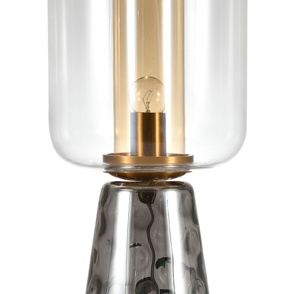 Настольная лампа Indigo Strego V11045/1T Smoke V000473