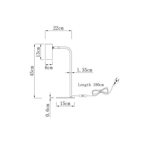 Настольная лампа Moderli Fine V11002-TL Настольная лампа Moderli Fine V11002-TL