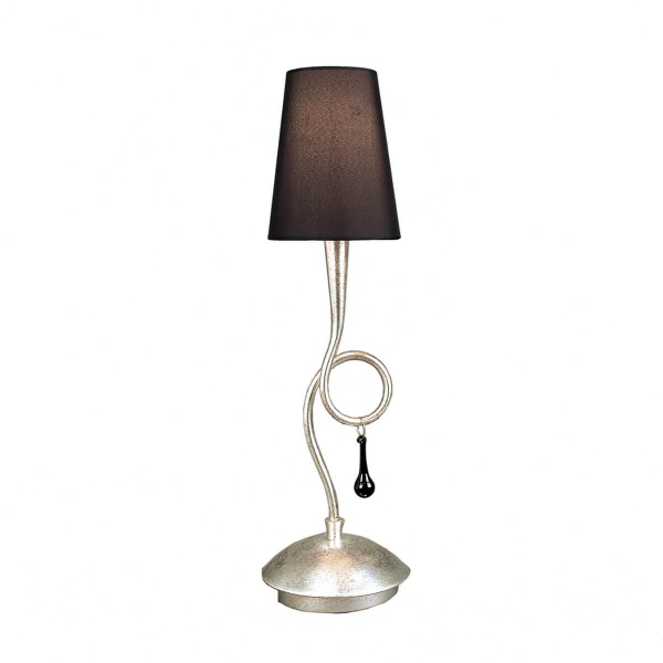 Настольная лампа Mantra Paola Painted Silver 3535 Настольная лампа Mantra Paola Painted Silver 3535