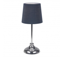 Настольная лампа Uniel UML-B309 E14 Chrome/Dark Blue UL-00012426