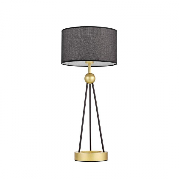 Настольная лампа Lumina Deco Belforte LDT 5527 GD+BK Настольная лампа Lumina Deco Belforte LDT 5527 GD+BK
