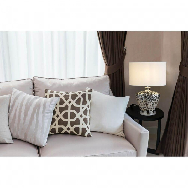 Настольная лампа Arte Lamp Cagliostro A4525LT-1CC Настольная лампа Arte Lamp Cagliostro A4525LT-1CC