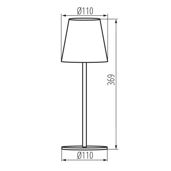 Настольная светодиодная лампа Kanlux INITA LED IP54 Y 36323 Настольная светодиодная лампа Kanlux INITA LED IP54 Y 36323