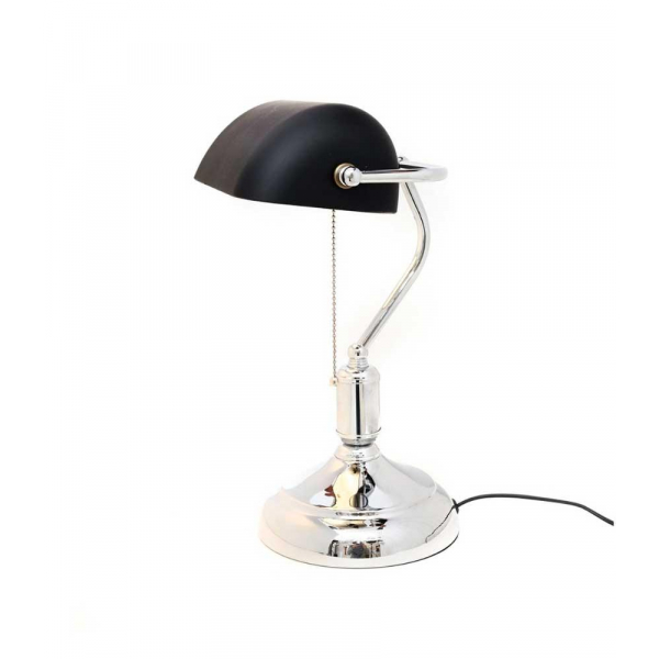 Настольная лампа Lumina Deco Banker LDT 305 BK+CHR Настольная лампа Lumina Deco Banker LDT 305 BK+CHR