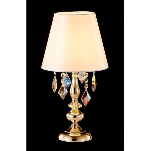 Настольная лампа Crystal Lux Mercedes LG1 Gold/Color Настольная лампа Crystal Lux Mercedes LG1 Gold/Color