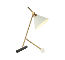 Настольная лампа Gerhort G32148/1T BRS+BK+WT WT