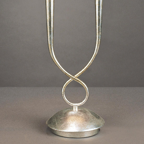 Настольная лампа Mantra Paola Painted Silver 3536 Настольная лампа Mantra Paola Painted Silver 3536