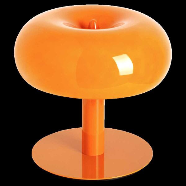 Настольная лампа диммируемая 12W 3000K оранжевый Catania Lightstar 689913