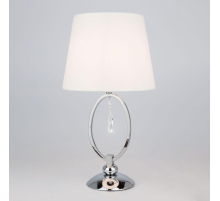 Настольная лампа Eurosvet 01055/1 хром/прозрачный хрусталь Strotskis